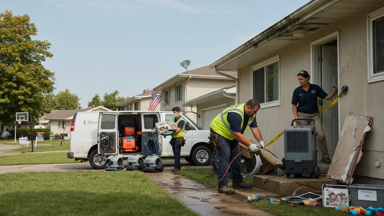 Water Damage Restoration in Sharpsville, PA near me